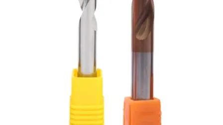 Foret central extra long DIN333A HSS de type simple à 60 degrés